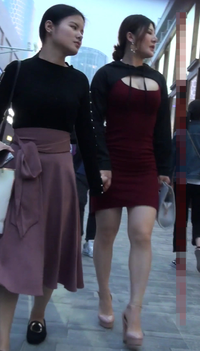 【视频】抓拍婀娜多姿的性感典雅服饰长腿御姐[PG-CP4J]